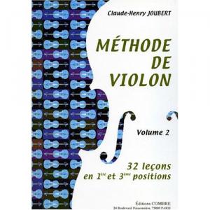 Méthode de violon volume 2 par Joubert